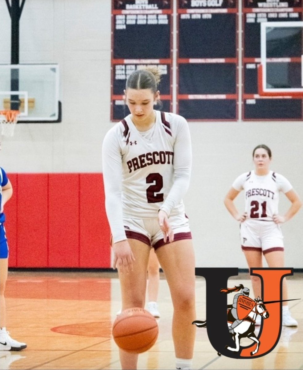 Violet Otto (@otto_violet4) on Twitter photo After a great phone call with <a href="/thadsankey/">Thad Sankey</a>, I am excited to have received an offer to continue my athletics and academics at <a href="/jimmie_wbb/">Jamestown Women’s Basketball</a>! I am so thankful for this opportunity🧡🤍
<a href="/DreJtcelite/">Coach Dre Jefferson</a> <a href="/PrescottGBB/">Prescott Girls Basketball</a> <a href="/MNSunsbball/">MNSuns</a> After a great phone call with <a href="/thadsankey/">Thad Sankey</a>, I am excited to have received an offer to continue my athletics and academics at <a href="/jimmie_wbb/">Jamestown Women’s Basketball</a>! I am so thankful for this opportunity🧡🤍
<a href="/DreJtcelite/">Coach Dre Jefferson</a> <a href="/PrescottGBB/">Prescott Girls Basketball</a> <a href="/MNSunsbball/">MNSuns</a>