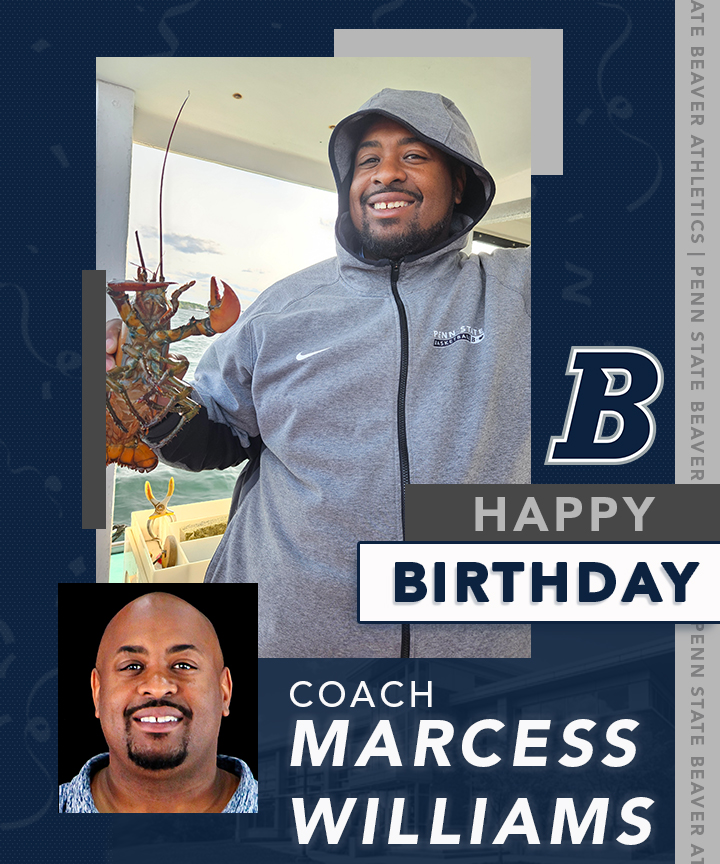 Happy Birthday Coach Marcess! #riseandroar #pennstatebeaverathletics #psuac #uscaa