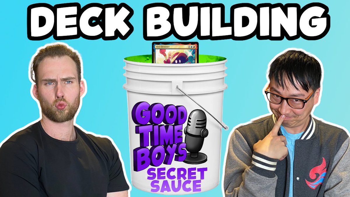 New episode of out Podcast is LIVE! 

Check out the Good Time Boys as they discuss Deck Building. Find it on Youtube, Apple Podcasts, Spotify and Pocket Cast. 

youtu.be/RhC_s_nFweQ