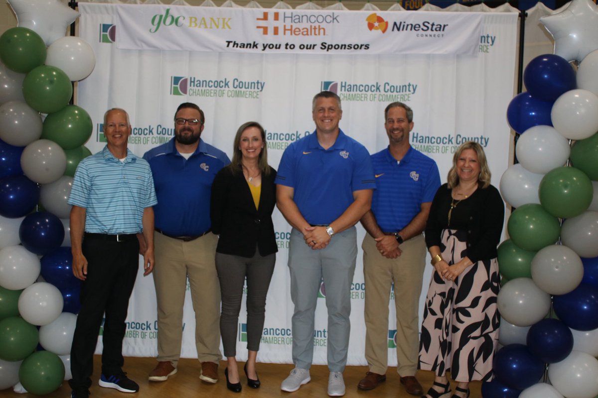 MrCaryGC's tweet image. We had a great time representing our district at the Hancock County Chamber of Commerce Walk of Fame Celebration!