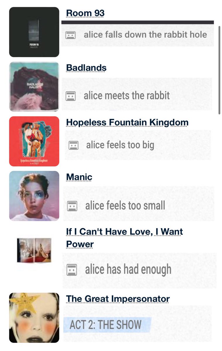 hey <a href="/halsey/">h</a> stans I have a theory but I’m new to theorizing for artists—any thoughts?? 🫣 #ForMyLastTrickTour