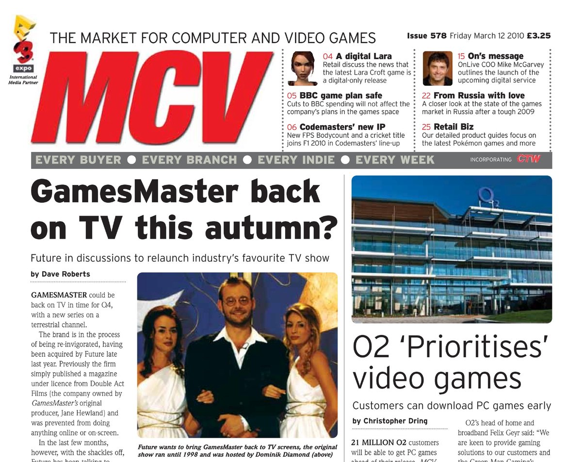 James_Batchelor's tweet image. MCV and Develop were essential records of what was happening in the games industry, particularly in the UK. Happy to help @GameHistoryOrg preserve almost everything we reported on during my eight years there
archive.gamehistory.org/folder/9a193e8…
