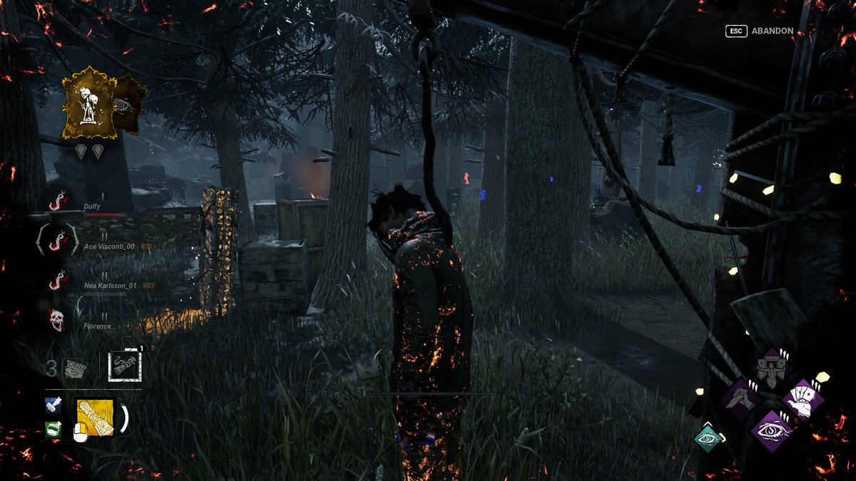 dulfy_bee's tweet image. Love not being able to attempt escape in this situation @DeadbyDaylight