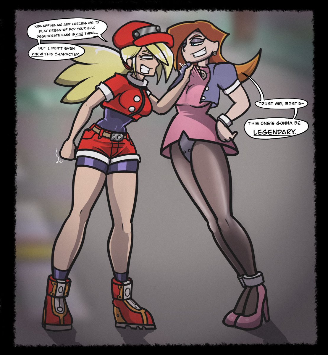 If it makes you feel better Ash, there’s almost ZERO chance that Liv has any idea what a MegaMan Legends is either.

Heck, I really don’t have any idea

I just think that’s a really fun fit you got there and that you should wear it more often. You should be thanking Liv, really.