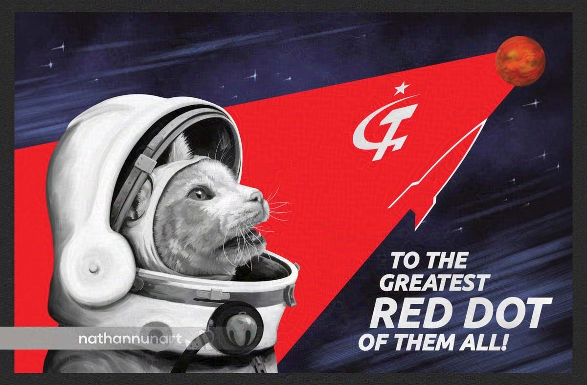 "Red Dot" (2018) - keep chasing friends; we'll get it!