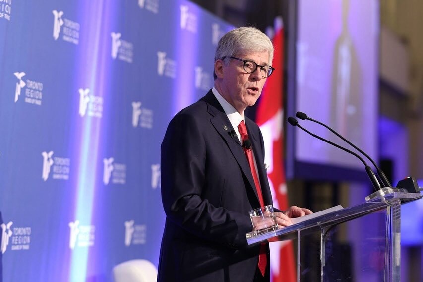 NRCan's tweet image. This week, Minister Tim Hodgson spoke at @TorontoRBOT, where he highlighted the Greater Toronto Area’s key role in making Canada an economic superpower.
See the full remarks: ow.ly/ZJZf50WhIlk