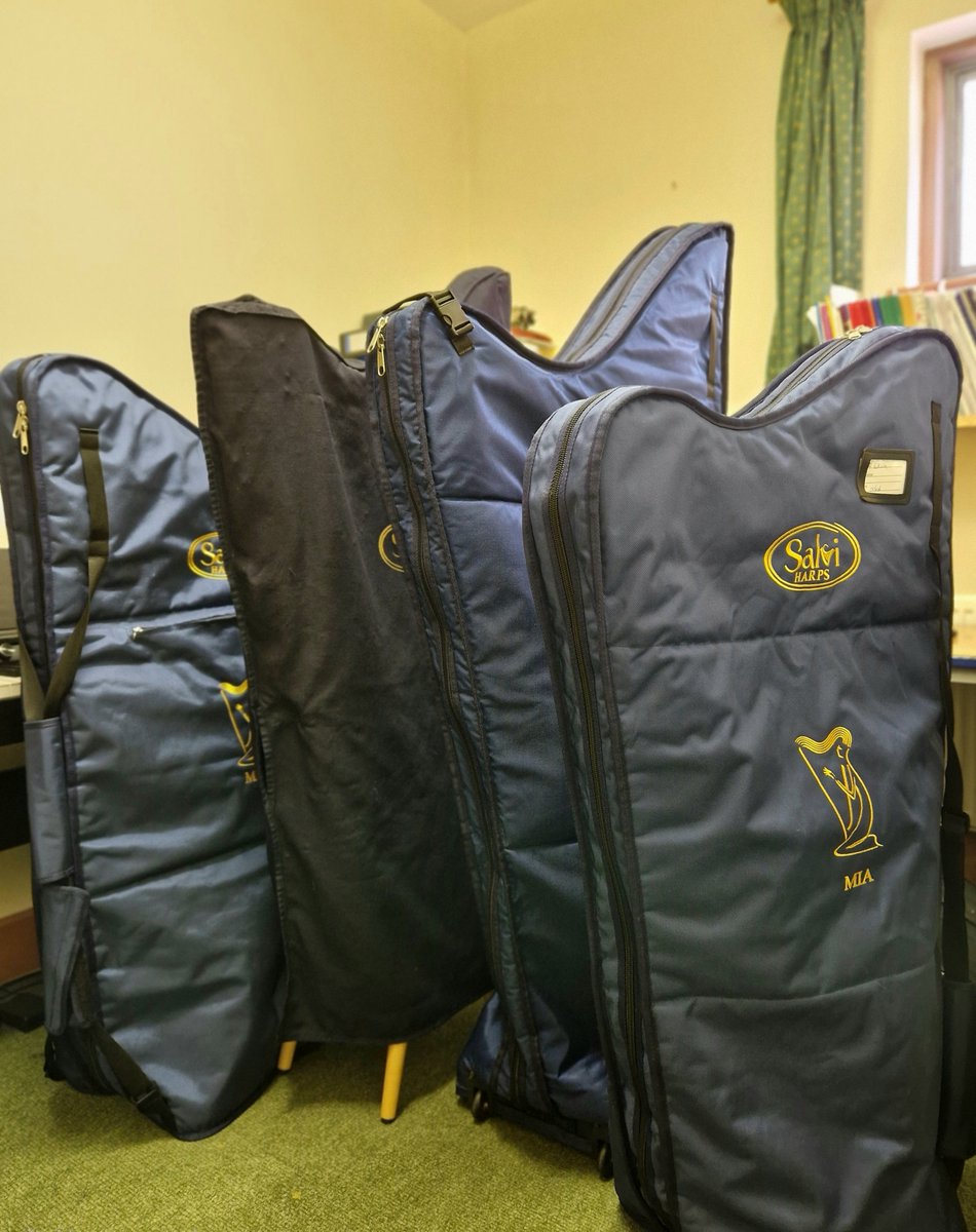 Nearly a third of the pupils in Prep have taken music exams this week, with some super results: a Grade 8 Distinction each for Splendour &amp; Patrick, plus 15 Distinctions &amp; 14 Merits overall. Exciting to see 4 harps in school today too - must be a CCCS record! 🪉 #education #oxford