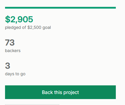 HazeWritesStuff's tweet image. Final THREE days of the Kaiju Dayz #2 campaign!
It's been a good ride but we're near the end! If you or anyone you know hasn't been able to secure a copy then now is the time!
GET IT HERE - kck.st/3SrVtqT