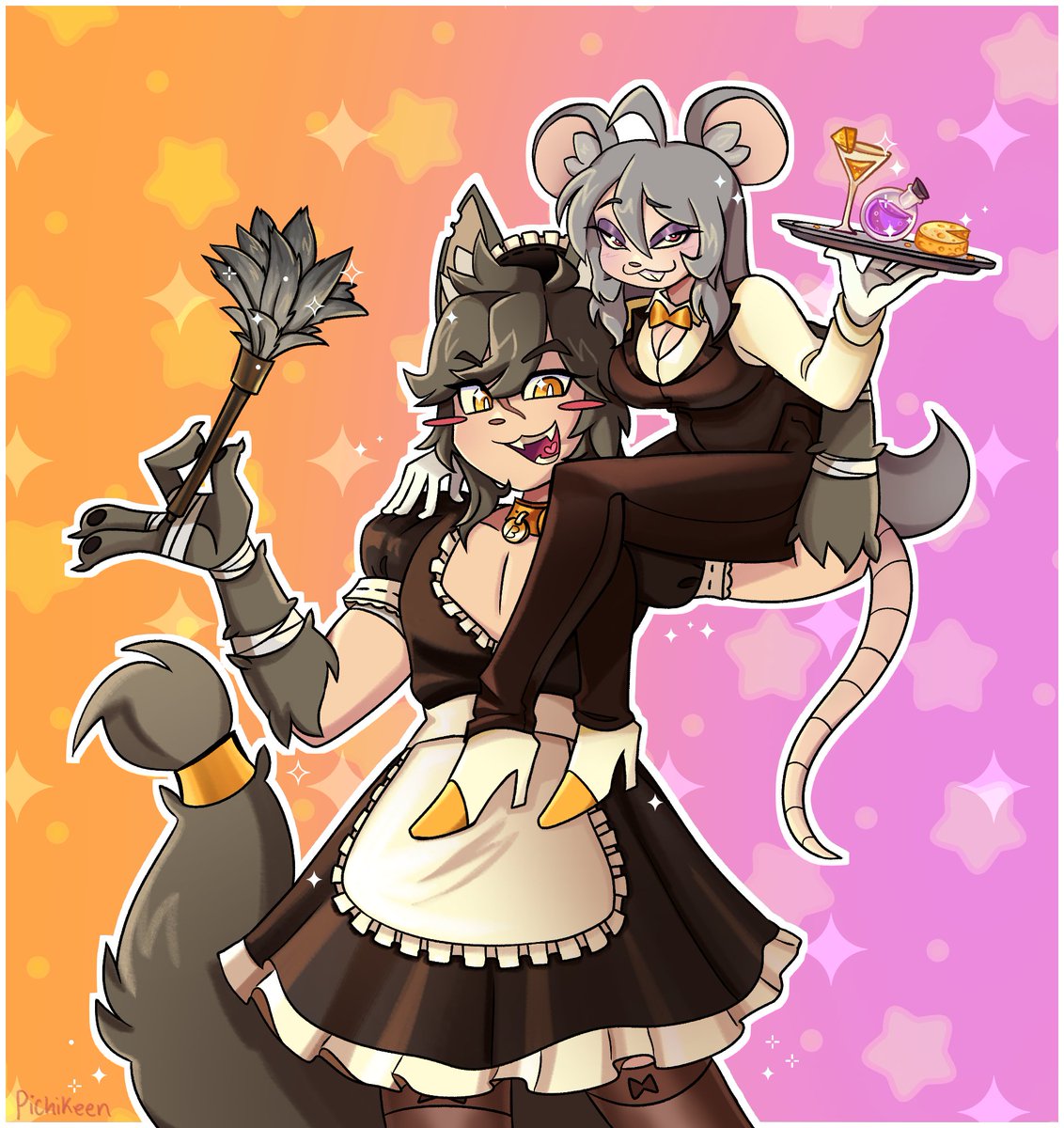 Pichikeen's tweet image. Some of my favorite sillys 
#werework #bootheart