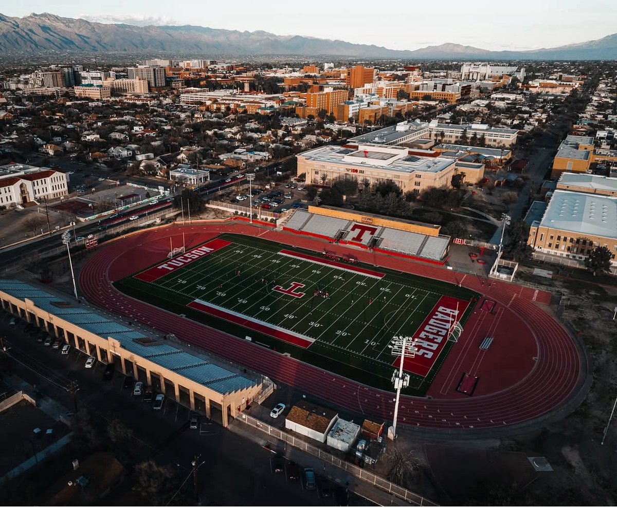 Coach Gibby (@coachgibby25) on Twitter photo There is only one school that truly represents the city of Tucson, Arizona and that is the cities team, <a href="/_TucsonHigh/">Tucson High Football</a>
Beautiful stadium pic with the UofA and <a href="/ArizonaFBall/">Arizona Football</a> in the back drop๐ฅ
๐จBadger Prospects: tucsonbadgersfb.com/player-cards
<a href="/SOAZFootball/">Southern Arizona Football</a> <a href="/BJMedia1/">BJ Media</a> <a href="/gridironarizona/">Gridiron Arizona</a> There is only one school that truly represents the city of Tucson, Arizona and that is the cities team, <a href="/_TucsonHigh/">Tucson High Football</a>
Beautiful stadium pic with the UofA and <a href="/ArizonaFBall/">Arizona Football</a> in the back drop๐ฅ
๐จBadger Prospects: tucsonbadgersfb.com/player-cards
<a href="/SOAZFootball/">Southern Arizona Football</a> <a href="/BJMedia1/">BJ Media</a> <a href="/gridironarizona/">Gridiron Arizona</a>
