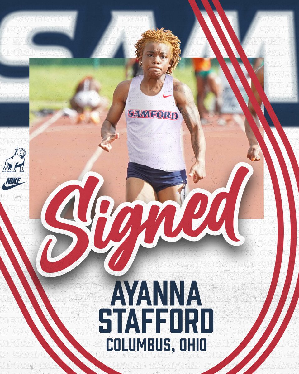 SamfordXC_TF's tweet image. Excited to announce the singing of Ayanna Stafford. Welcome to the Bulldog family‼️
#AllForSAMford