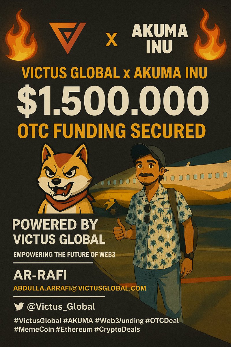 ARtheCHAD Facilitates Strategic Engagement with Akuma Inu

I’m excited to share that I have initiated a strategic collaboration with Akuma Inu, a rapidly growing meme-powered project that’s capturing community attention in the Web3 space.

About Akuma Inu:
Akuma Inu is more than