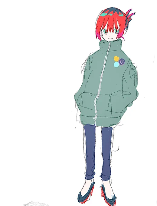 大人マチュむずいです ちょっと時間が経ってプリン頭になるマチュが見たいです