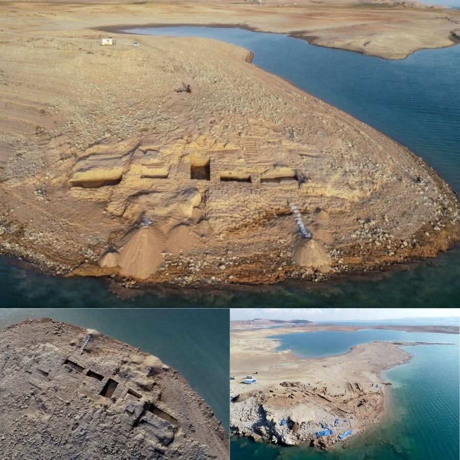 A significant drought in Iraq has unveiled an astonishing archaeological treasure. As the water levels of the Mosul reservoir dropped, an ancient city from the Mittani Empire, dating back 3,400 years, has surfaced from the Tigris River. This remarkable urban settlement, thought