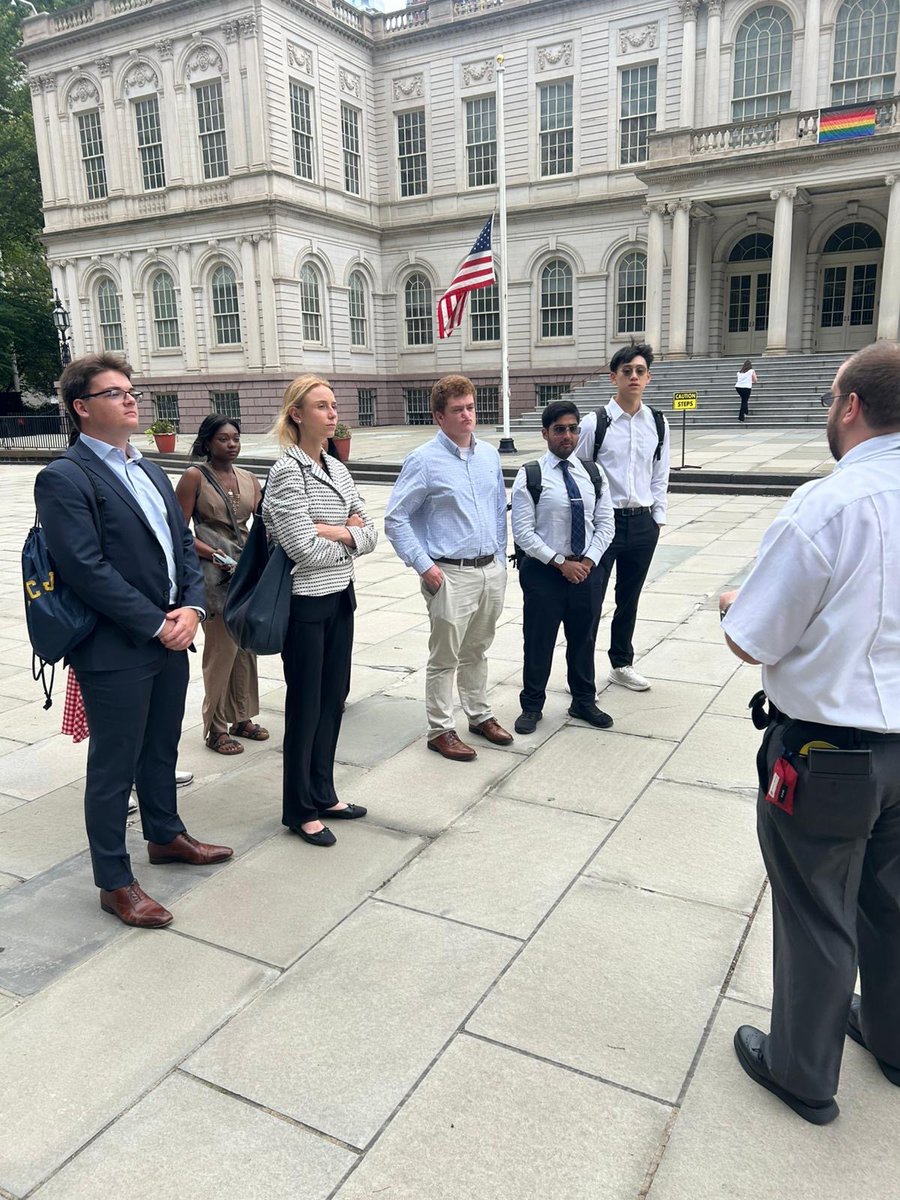 The TAG intern team spent the day learning both the history and future significance of City Hall. 

Our TAG internship program is one of our proudest achievements, and we love the energy and excitement our summer team brings to everything they do.

 #SummerInternship #CityHall