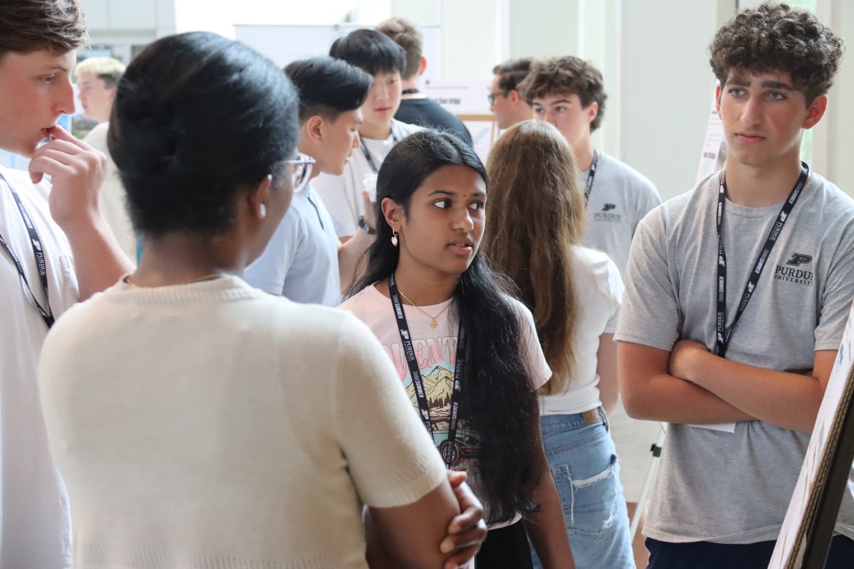 PurdueCCE's tweet image. We've reached the end of an incredible week of our "Developing Tomorrow’s Infrastructure: An Introduction to Civil and Construction Engineering" course at #Purdue! Thanks to everyone who helped make this a great experience for some of our country's brightest high schoolers!