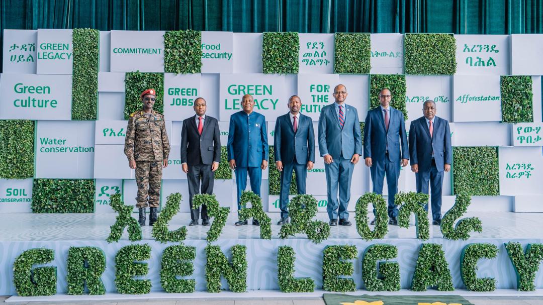 AbiyAhmedAli's tweet image. This year’s Green Legacy program is themed: “Renewal Through Planting.”
The Green Legacy is a comprehensive national initiative. This year alone, we aim to plant enough seedlings to bring the total to 47.5 billion. With continued commitment and participation, we aspire to reach…
