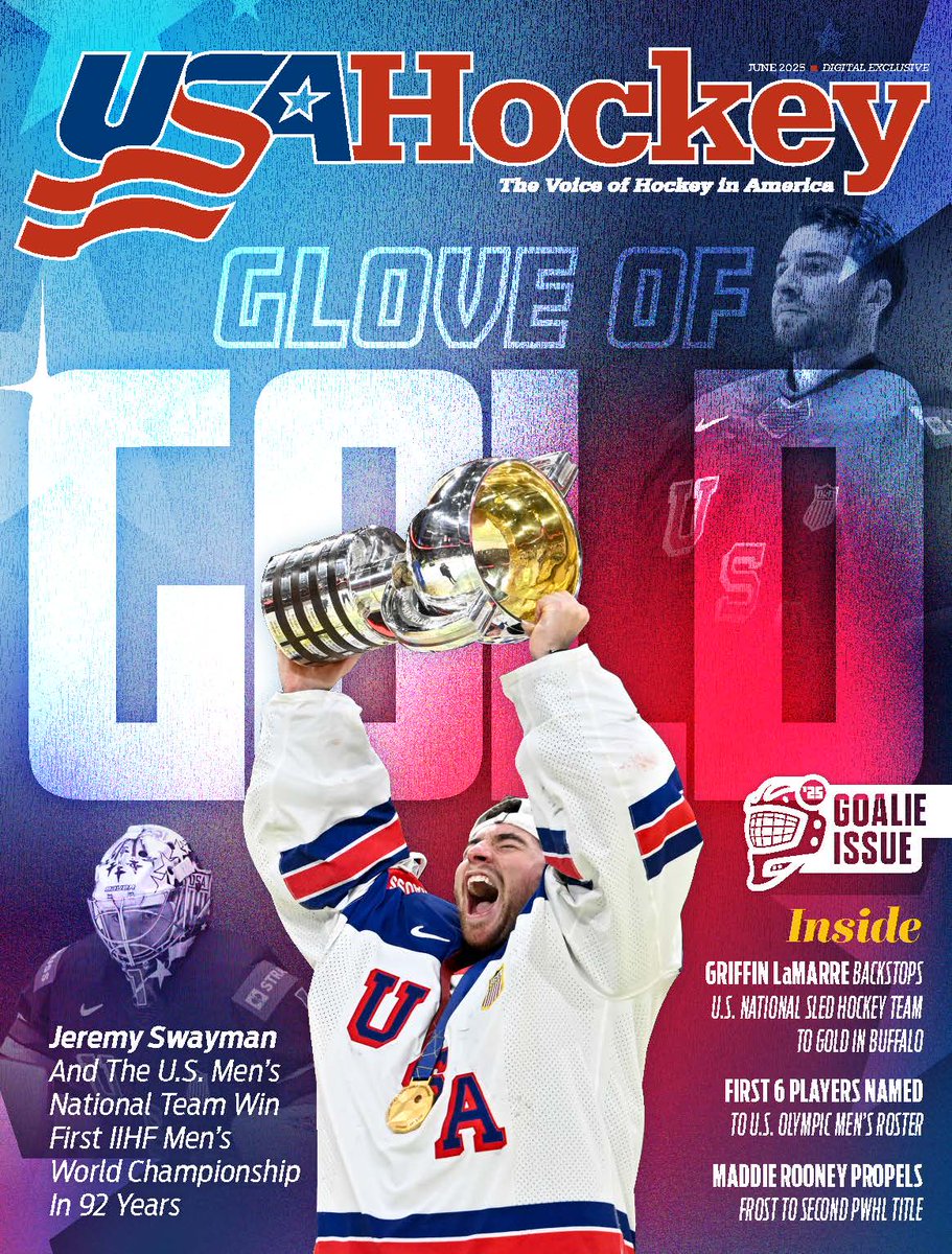 USA Hockey (@usahockey) on Twitter photo June’s goalie edition of <a href="/USAHMagazine/">USA Hockey Magazine</a> is here! 🥅
Dive into everything between the pipes in this month’s issue.
Digital issue: bit.ly/44LmLOP June’s goalie edition of <a href="/USAHMagazine/">USA Hockey Magazine</a> is here! 🥅
Dive into everything between the pipes in this month’s issue.
Digital issue: bit.ly/44LmLOP