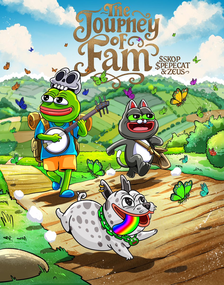 Aephai (@retromanstudio) on Twitter photo 🔥The journey of Fam🔥
------------------
My meme entry
<a href="/pepecattoken/">PEPECAT</a> <a href="/zeuscoineth_/">Zeus Community</a> <a href="/SkopToken/">SKOP Token</a>
#MemeContest #Pepeverse #ZEUS #CC8 #SKOP #PEPECAT #MemeArt
#Pepecat #PepecatSeason #PepecatArtContest 🔥The journey of Fam🔥
------------------
My meme entry
<a href="/pepecattoken/">PEPECAT</a> <a href="/zeuscoineth_/">Zeus Community</a> <a href="/SkopToken/">SKOP Token</a>
#MemeContest #Pepeverse #ZEUS #CC8 #SKOP #PEPECAT #MemeArt
#Pepecat #PepecatSeason #PepecatArtContest