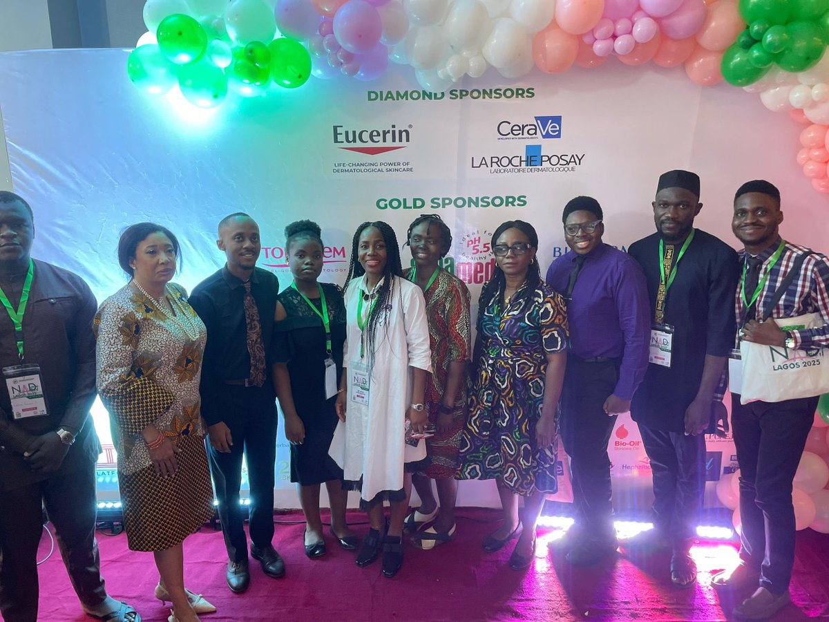 Day 3 of the 19th <a href="/Nigerianderma/">Nigerian Association of Dermatologists (NAD)</a> AGM and Scientific Conference held in Ikeja, Lagos. 
Great time spent with wonderful doctors from LUTH and some of the brightest✨ Dermatologists in Nigeria, Africa and the World
Most fun I've had this month🤩

#cmul #dermatology #nigerianderma