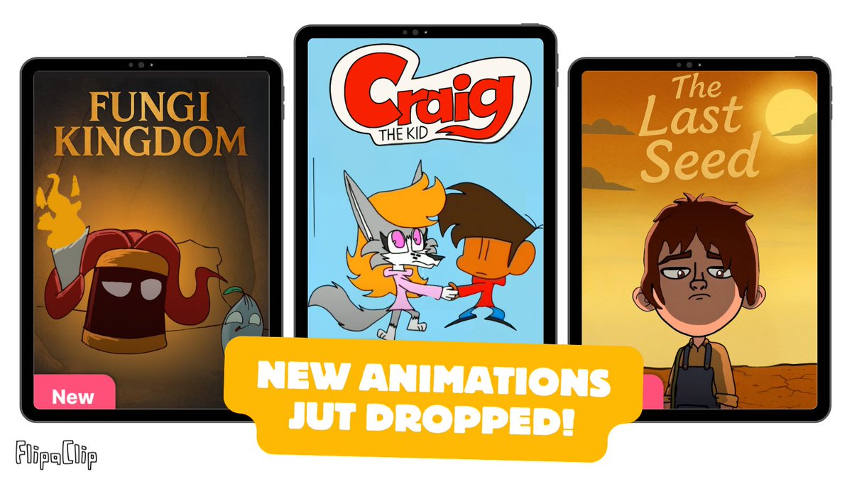 Watch now on #FlipaClip 🍿
r4x8c.app.goo.gl/pdMV