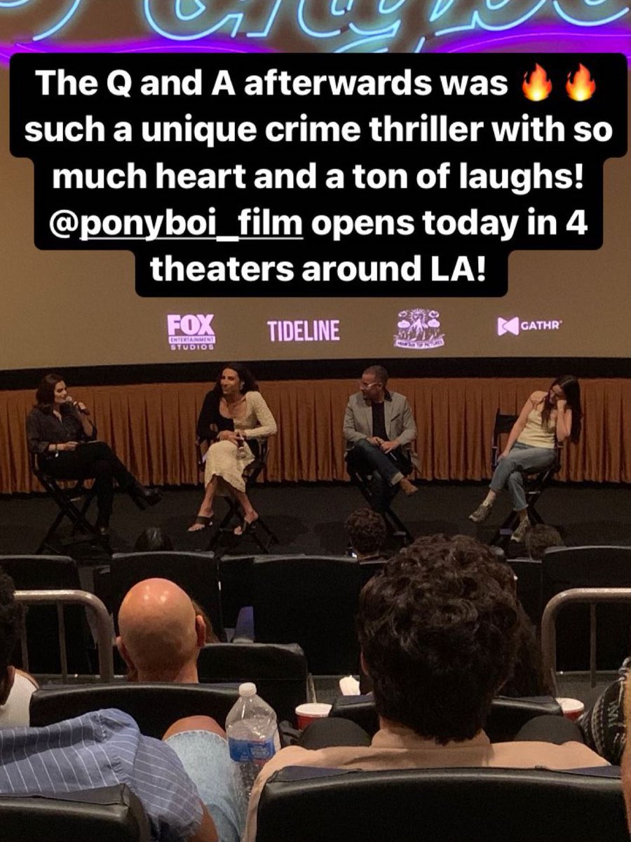 UpdatePedretti's tweet image. Victoria Pedretti attending Ponyboi LA Premiere