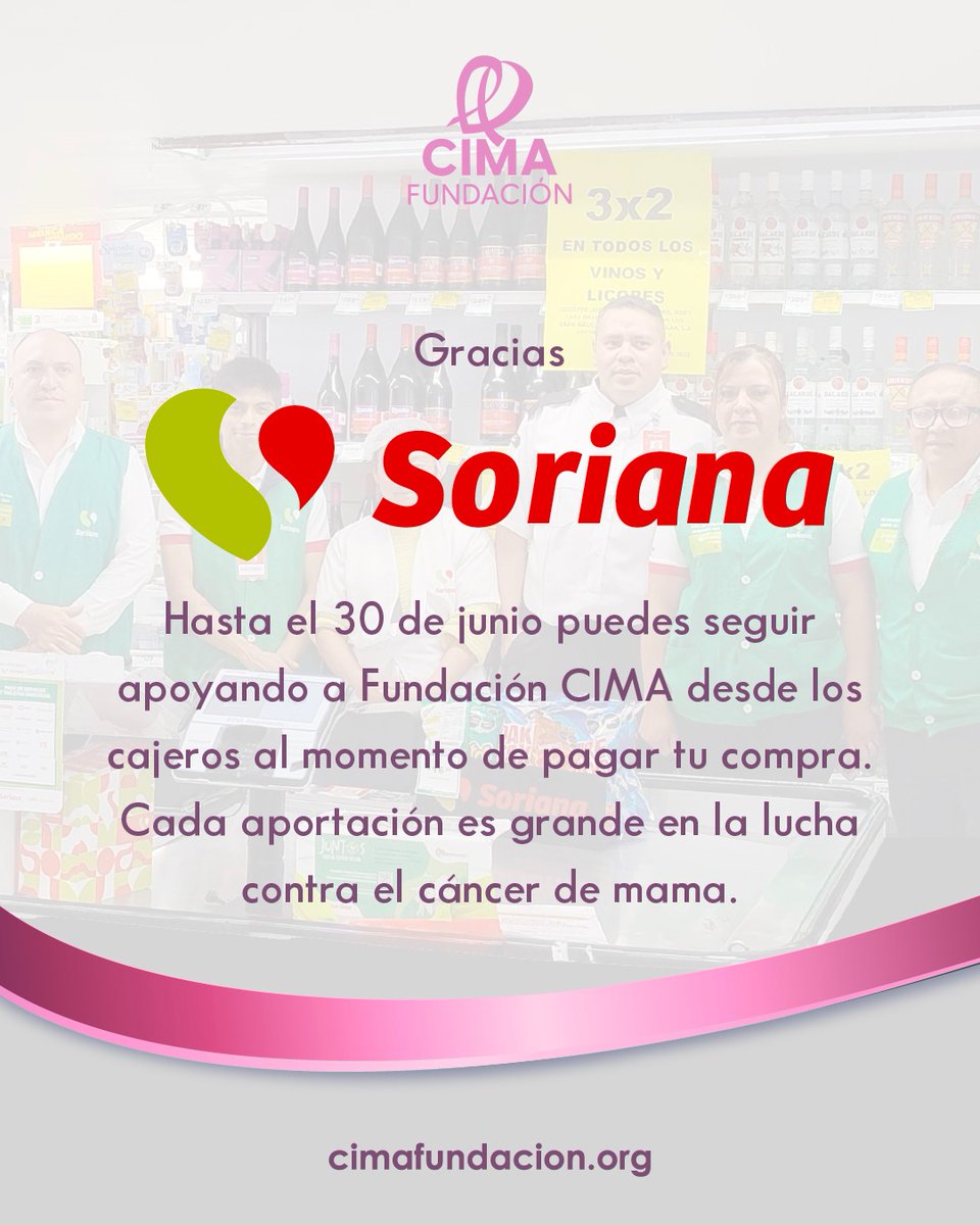 Cada peso cuenta, cada acción inspira.
Dona al momento de pagar tu cuenta en <a href="/OrgSoriana/">Organización Soriana</a> y ayuda a transformar la vida de muchas mujeres.
Tienes hasta el 30 de junio para hacerlo.
#MujeresInspirandoMujeres