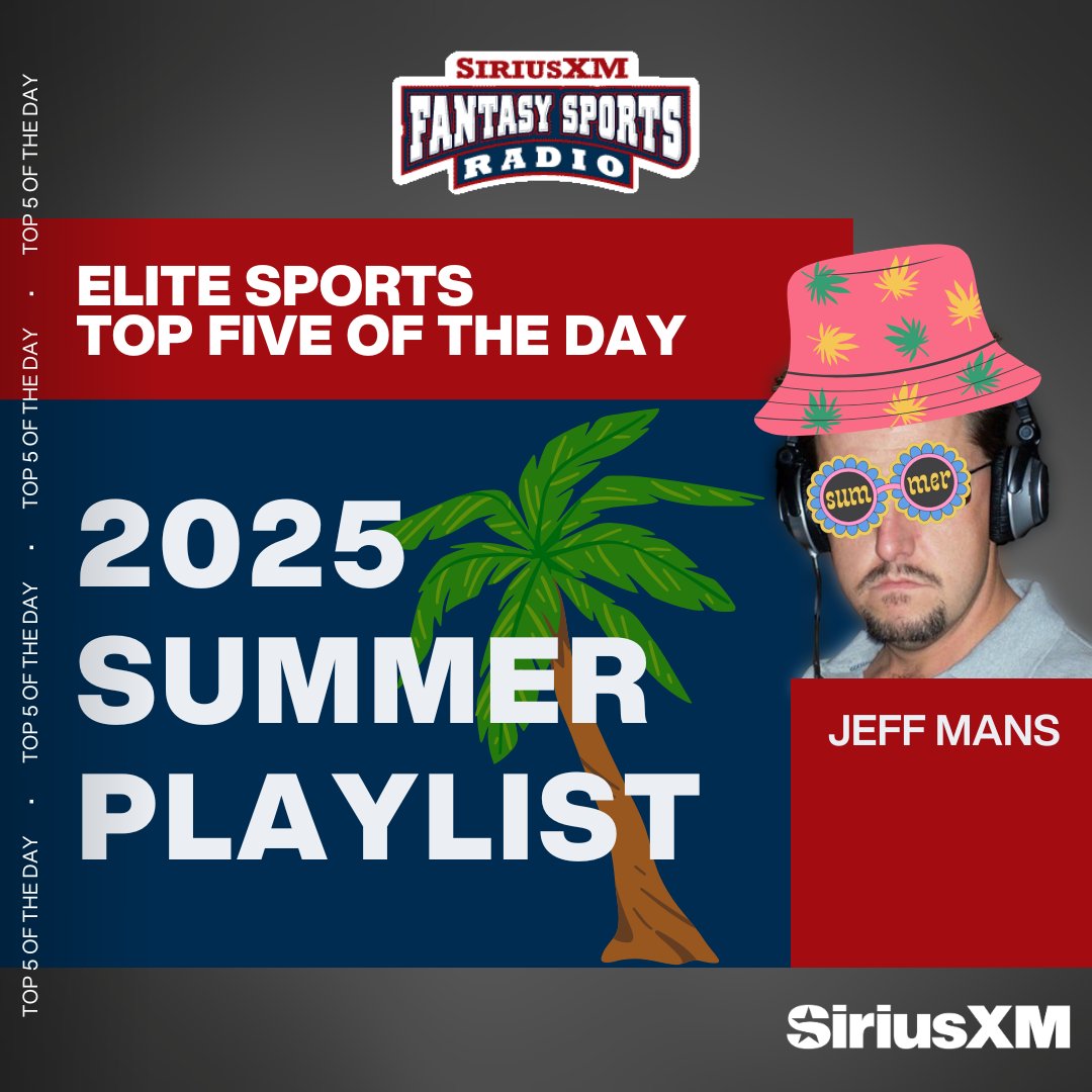 The Elite Sports Top 5 of the Day with <a href="/Jeff_Mans/">Jeff Mans</a> &amp; <a href="/Tedschuster/">Ted Schuster</a>!  

LISTEN LIVE: sxm.app.link/EliteSports