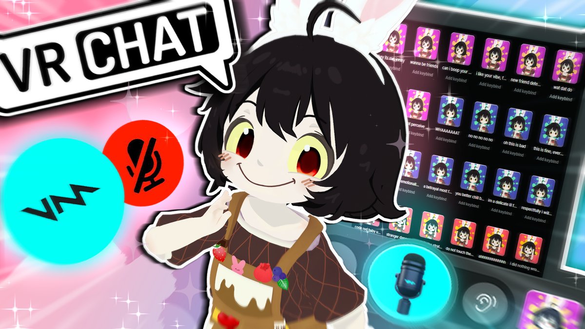 tfmjonny's tweet image. 🚨NEW VIDEO JUST DROPPED 🚨
I tried surviving public VRChat worlds
🔇WITHOUT talking
🔊ONLY using a chaotic soundboard of Baby Jonny voice lines
It was unhinged. I got chased. I made enemies. I played romantic jazz at the worst time.
🎥 Watch the mess unfold on YouTube