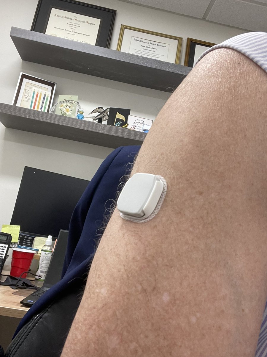 The lactate meter is in place!  The experiment has started! 
Thank you Percusense!