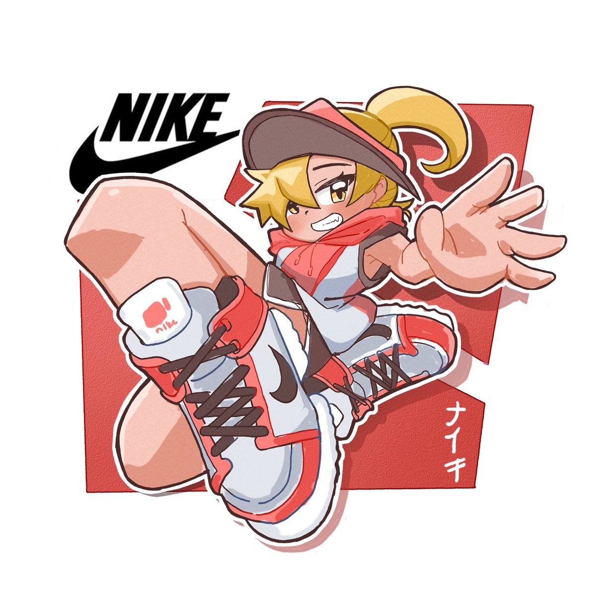 orn_nok's tweet photo. ไปวาดชาเลนต์ 2 ชั่วโมง กับเพื่อน ๆ ในดิสคอต ธีม logo ได้เป็น NIKE 👟✨
I joined a 2-hour art challenge with friends on Discord the theme was "logo" and I ended up drawing NIKE! 👟✨
#2HourChallenge https://t.co/geqRk3mA67