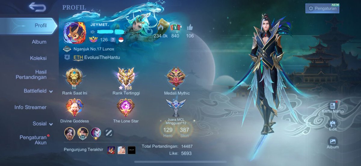 Jey : JUAL BELI AKUN MLBB tweet media