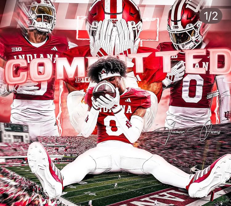 Mike Schumann @ The Daily Hoosier (@daily_hoosier) on Twitter photo 3-star 2026 safety Jamar Owens (<a href="/1jamarowens/">Jamar Owens</a>) announced his commitment to #iufb on his Instagram page. Offers included Texas A&M, LSU, Michigan, Oklahoma, Oregon, Auburn, Texas, Florida State and others. 3-star 2026 safety Jamar Owens (<a href="/1jamarowens/">Jamar Owens</a>) announced his commitment to #iufb on his Instagram page. Offers included Texas A&M, LSU, Michigan, Oklahoma, Oregon, Auburn, Texas, Florida State and others.