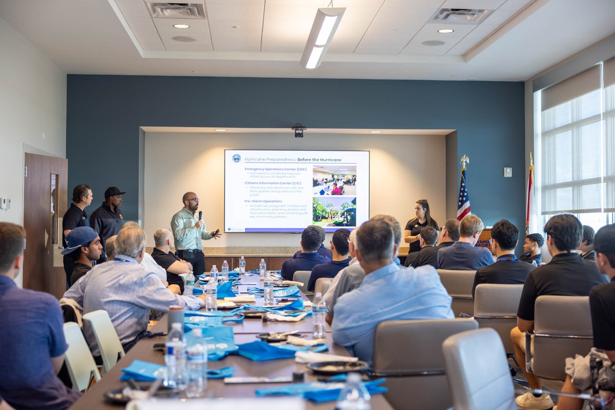 We held our annual pilot meeting during Safety Week, featuring expert insights on aviation weather and hurricane prep. Big thanks to our speakers from the City of Boca Raton, Boca Raton FD, <a href="/NWS/">National Weather Service</a>, Blodgett &amp; Associates, and <a href="/WPTV/">WPTV</a> for sharing their knowledge!