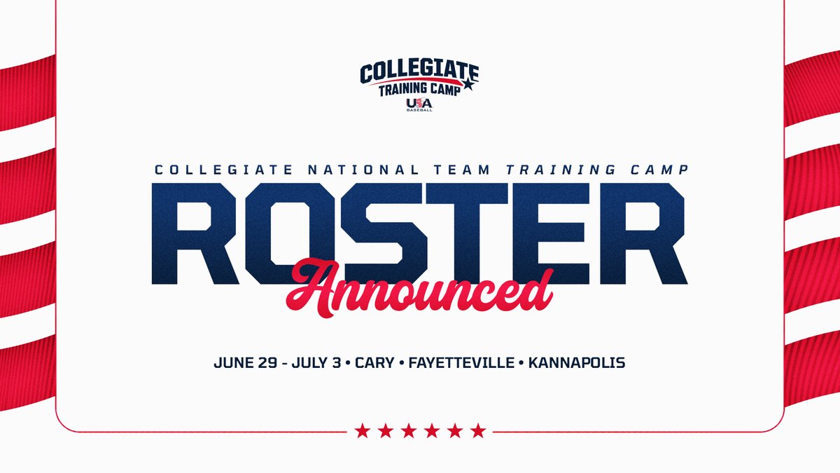 Our 2025 Training Camp roster is HERE.

5⃣6⃣ of the top non-draft eligible players in the nation are headed to Cary for our annual Stars vs. Stripes series.

📰bit.ly/CNTTCRoster
