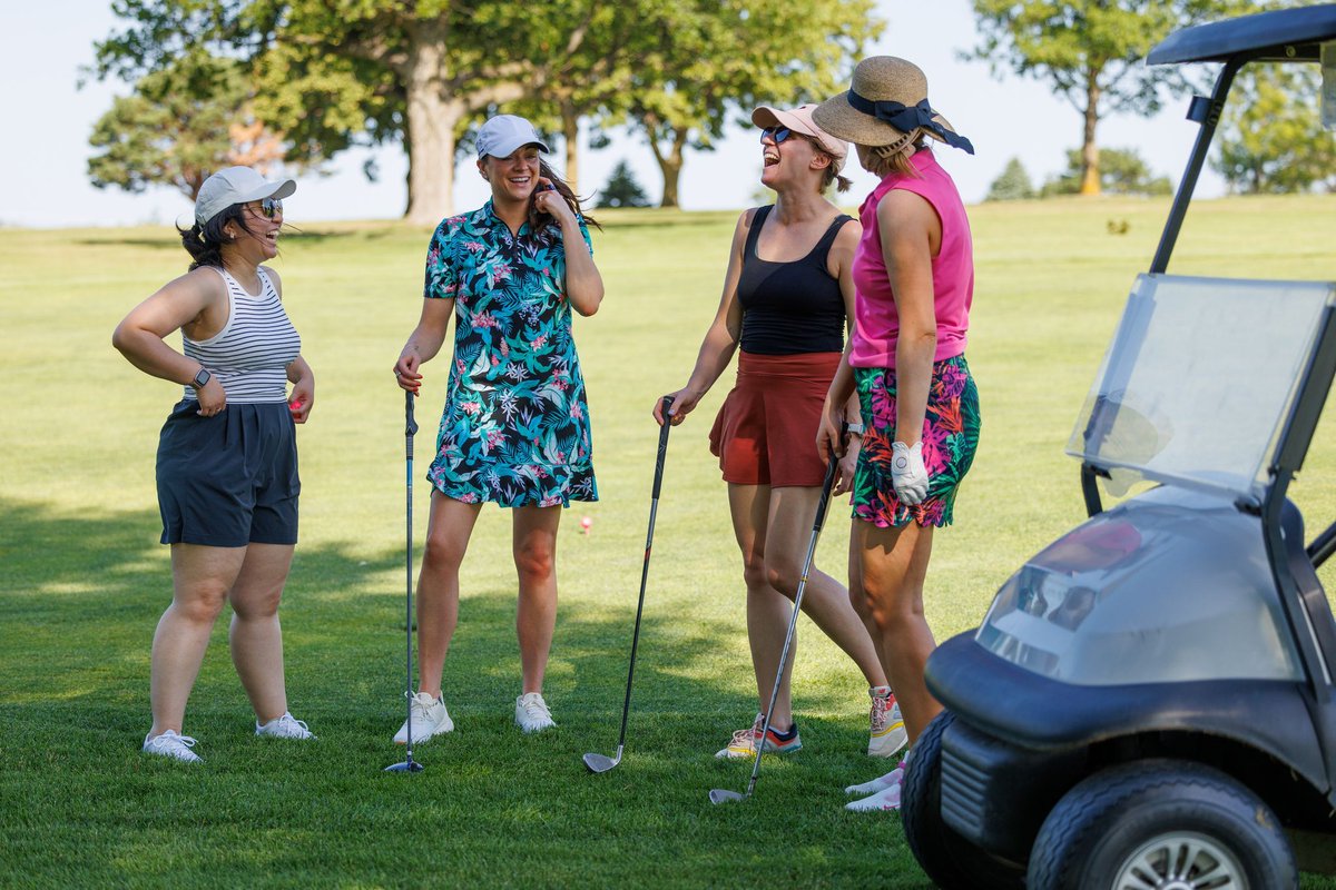 Summer is the perfect time for sports tournaments—and our annual Hudl Open is one of our Nebraska-based employees’ favorite events! This year’s recreational league had a low-key awesome time, while our competitive league got serious about making par.