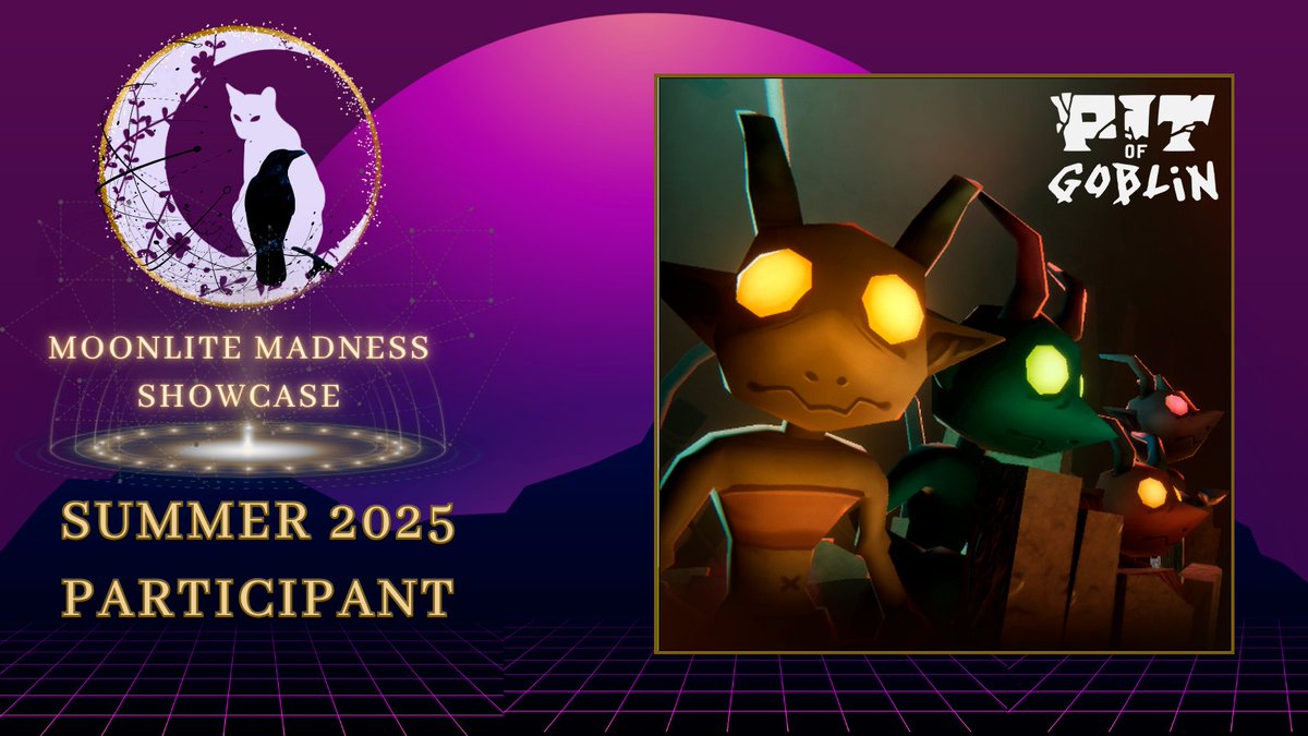 PIT OF GOBLIN 🎮 💀 | By Friendly Foe (@friendlyfoedev) on Twitter photo 🌙✨ We’re thrilled to share that Pit of Goblin is part of the Moonlite Madness Summer Showcase, hosted by <a href="/NeverMoreNiche/">NeverMore Niche 🌙🐈⬛🐦⬛ June 26-29</a>!
Discover all the amazing games featured in the #MoonliteMadnessShowcase and don’t forget, Pit of Goblin is on sale right now! 🎮🔥
#PitofGoblin #IndieGame 🌙✨ We’re thrilled to share that Pit of Goblin is part of the Moonlite Madness Summer Showcase, hosted by <a href="/NeverMoreNiche/">NeverMore Niche 🌙🐈⬛🐦⬛ June 26-29</a>!
Discover all the amazing games featured in the #MoonliteMadnessShowcase and don’t forget, Pit of Goblin is on sale right now! 🎮🔥
#PitofGoblin #IndieGame