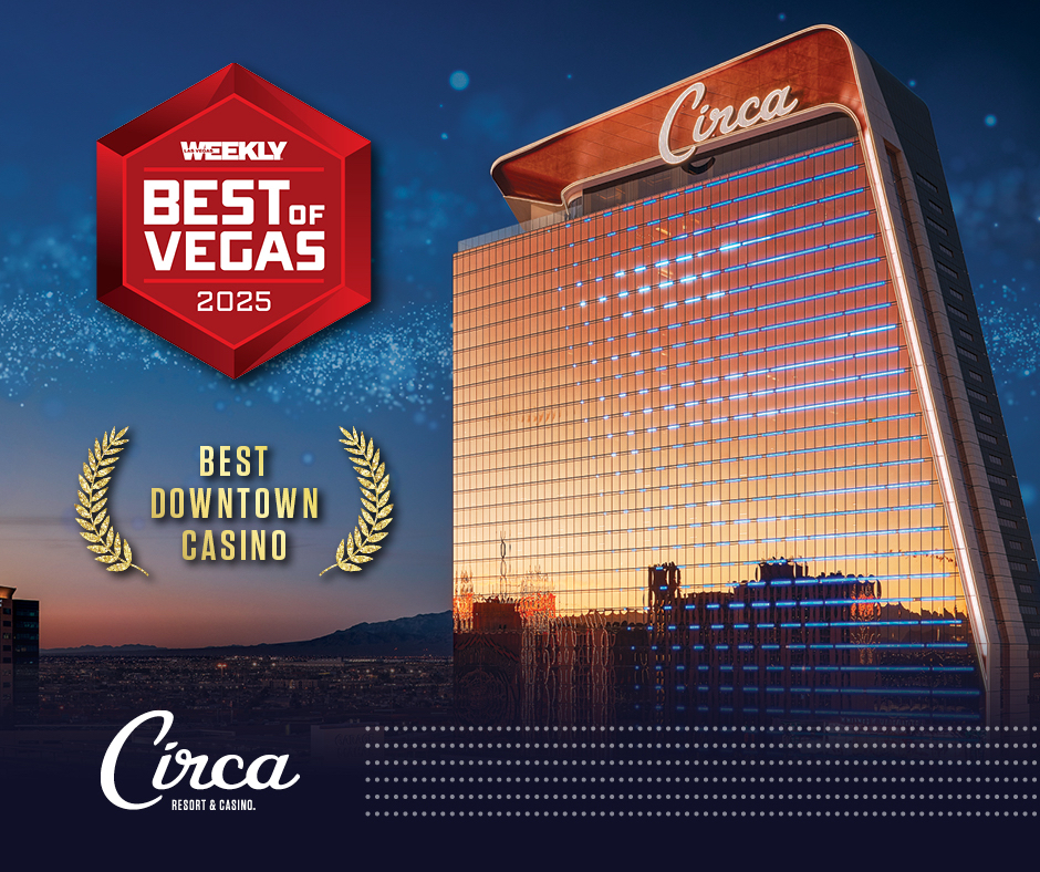 Circa Las Vegas (@circalasvegas) on Twitter photo #CircaLasVegas has been named the Best Downtown Casino in the 2025 Best of Vegas Awards by <a href="/lasvegasweekly/">Las Vegas Weekly</a>! 🏆 We’re proud to have earned this honor for the second consecutive year and would like to thank our guests who make this achievement possible! 💙 #CircaLasVegas has been named the Best Downtown Casino in the 2025 Best of Vegas Awards by <a href="/lasvegasweekly/">Las Vegas Weekly</a>! 🏆 We’re proud to have earned this honor for the second consecutive year and would like to thank our guests who make this achievement possible! 💙