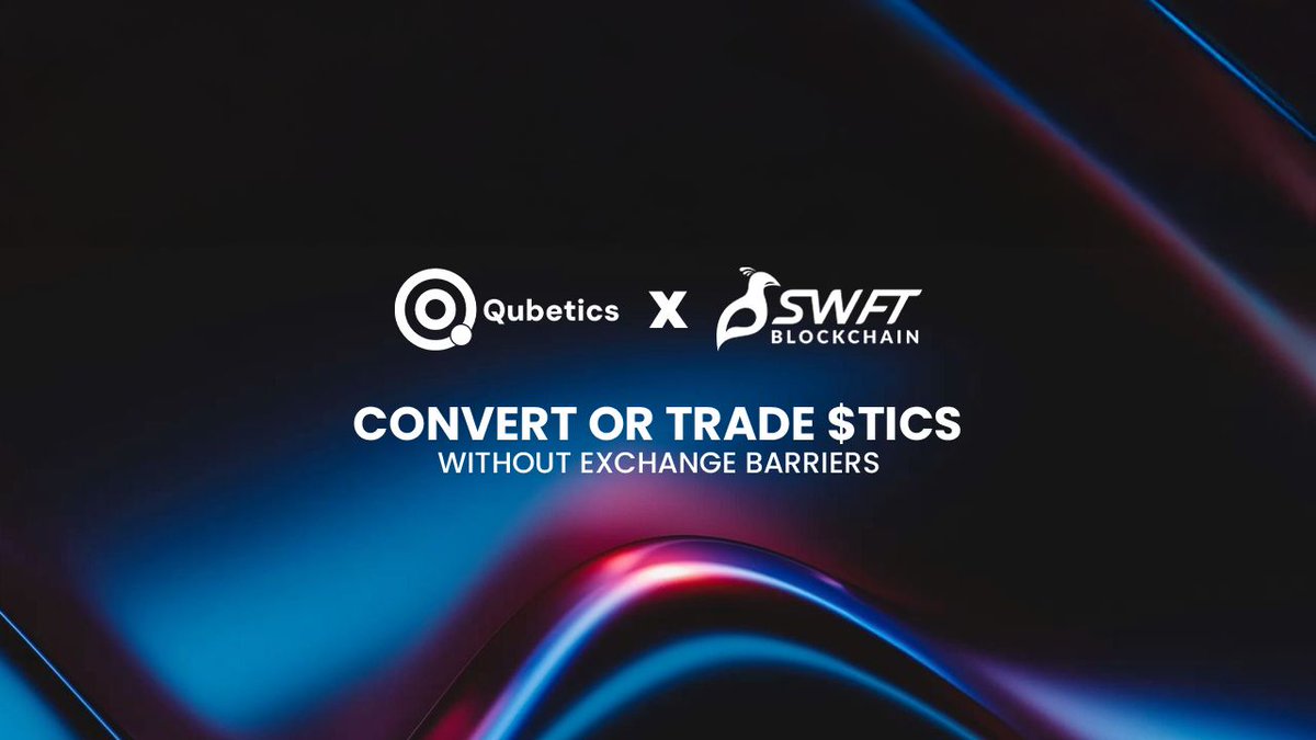 qubetics's tweet photo. As Qubetics prepares for the upcoming listing of $TICS, we've partnered with SWFT Blockchain to ensure all users—regardless of geographic or exchange limitations—can seamlessly access and convert $TICS through a decentralized bridge.

Whether you're using Trust Wallet, MetaMask, or other Web3 wallets, this guide walks you through secure cross-chain access to the Qubetics ecosystem.

🔗 Read the full blog for step-by-step instructions: https://t.co/AXOZK0Aj9l