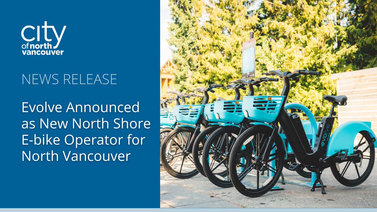🚴‍♀️ BCAA’s Evolve is taking the lead on the North Shore E-Bike Share Program! New fleet launching July 1.

🌿 A fresh step toward sustainable, accessible travel.

📢 Read the news release: ow.ly/fuYl50WhIU2