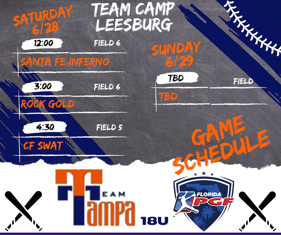 Team Tampa Vargas 08 (@ttvargas08) on Twitter photo Back on the clay this weekend! Girls are ready to showcase themselves, and chase their dream of playing college ball. #teamtampa18u #flpgf #getrecruited <a href="/TeamTampaSB/">Team Tampa Softball</a> Back on the clay this weekend! Girls are ready to showcase themselves, and chase their dream of playing college ball. #teamtampa18u #flpgf #getrecruited <a href="/TeamTampaSB/">Team Tampa Softball</a>