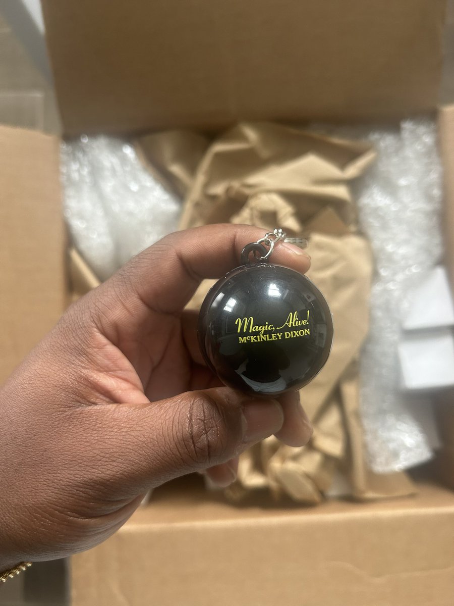 ‘Magic, Alive!’ magic 8 balls available at the shows, just gotta ask about them. 

Limited to 50 or so, I ain’t count.

mckinleydixon.com