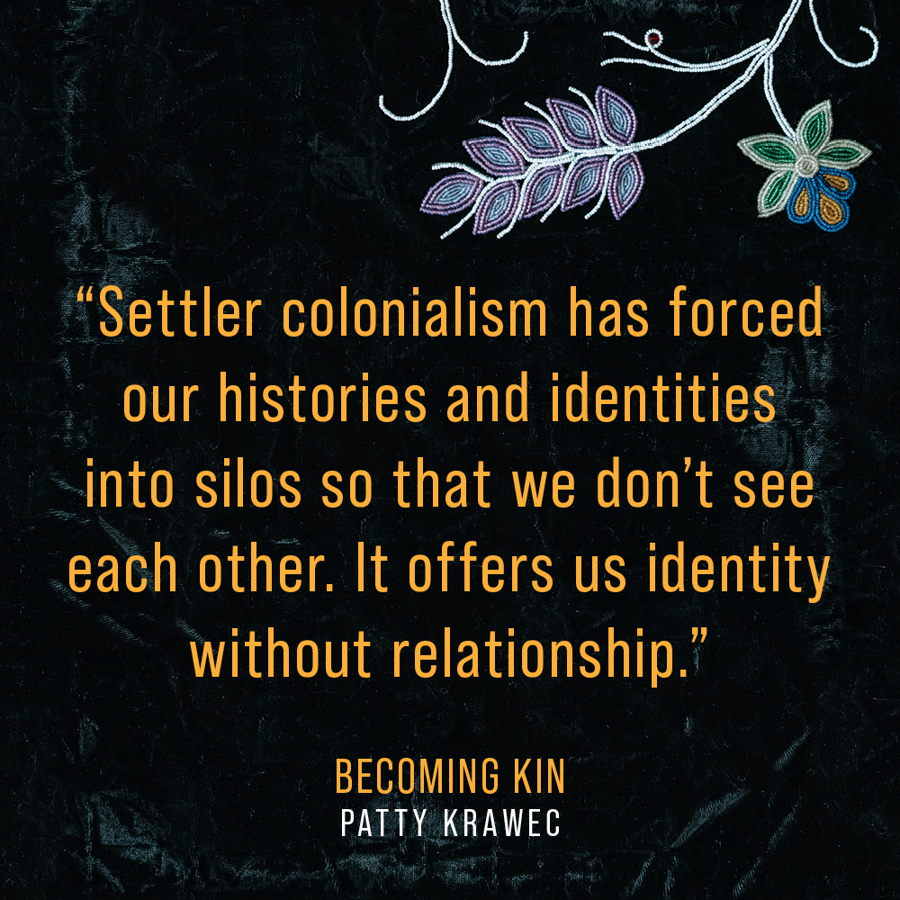 Broadleaf Books (@broadleaf_books) on Twitter photo What would it look like to remember that we are all related? Braiding together historical, scientific, and cultural analysis, Indigenous ways of knowing, and the threads of communal memory, Becoming Kin crafts a call to "unforget" our history. 
<a href="/gindaanis/">daanis</a> hubs.li/Q03swWL40 What would it look like to remember that we are all related? Braiding together historical, scientific, and cultural analysis, Indigenous ways of knowing, and the threads of communal memory, Becoming Kin crafts a call to "unforget" our history. 
<a href="/gindaanis/">daanis</a> hubs.li/Q03swWL40