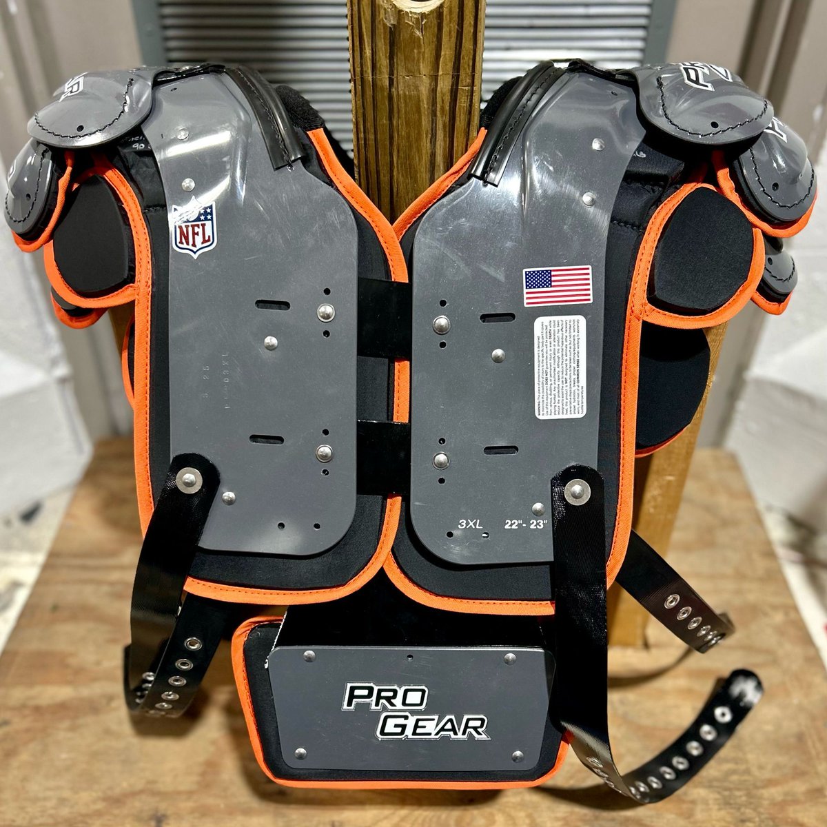 Pro Gear Sports (@progearfb) on Twitter photo <a href="/Bengals/">Cincinnati Bengals</a> are on the board!‼️👏
Chris Pugliese at <a href="/schuttsports/">Schutt Sports</a> helped us get it done for these guys and they turned out great!
<a href="/Schutt_Pugliese/">Christopher Pugliese</a>
<a href="/ProSports_Pads/">ProSportsPads</a>
<a href="/NFL/">NFL</a>
#KnowTheLogo #MadeInTheUSA #FootballEquipment #EquipmentRoom #ShoulderPads #BackPlates #Bengals #WhoDey <a href="/Bengals/">Cincinnati Bengals</a> are on the board!‼️👏
Chris Pugliese at <a href="/schuttsports/">Schutt Sports</a> helped us get it done for these guys and they turned out great!
<a href="/Schutt_Pugliese/">Christopher Pugliese</a>
<a href="/ProSports_Pads/">ProSportsPads</a>
<a href="/NFL/">NFL</a>
#KnowTheLogo #MadeInTheUSA #FootballEquipment #EquipmentRoom #ShoulderPads #BackPlates #Bengals #WhoDey