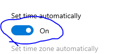 sscrypto2018's tweet photo. $Kaito users if you are facing "human captcha" error while trying to login, try below method.

Turn off and again turn on "Set time automatically" on your PC. It should resolve the issue.

Plz give like, share & follow if it works for you.

@KaitoAI