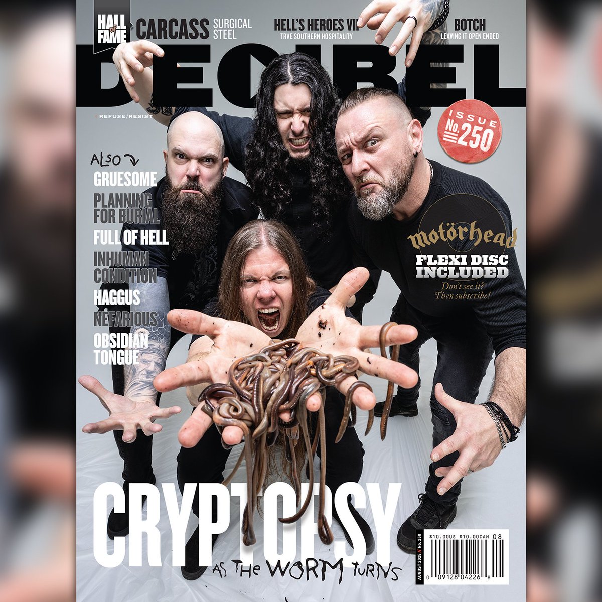 dBKillScreen's tweet image. Looking for a bit of extra DLC from our discussion with Adam Biggs of @riversofnihil ? Be sure to pick up the latest issue of Decibel to learn what role storytelling plays in the bassist’s appreciation of modern day games.
Pick up your copy here ➡️ tinyurl.com/decibel250