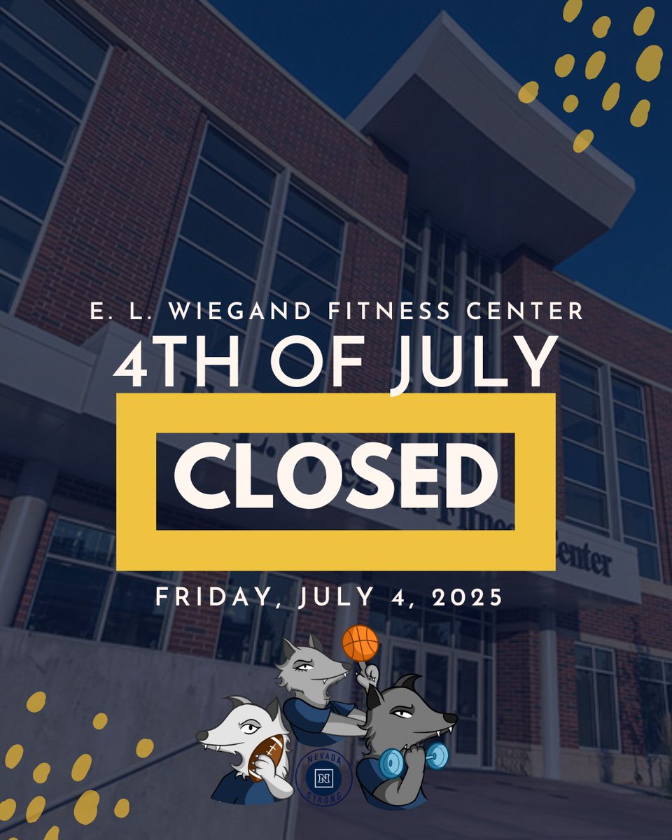 In observance of the Fourth of July  we will be closed  on Friday, July 4th, 2025.

#nevadastrong