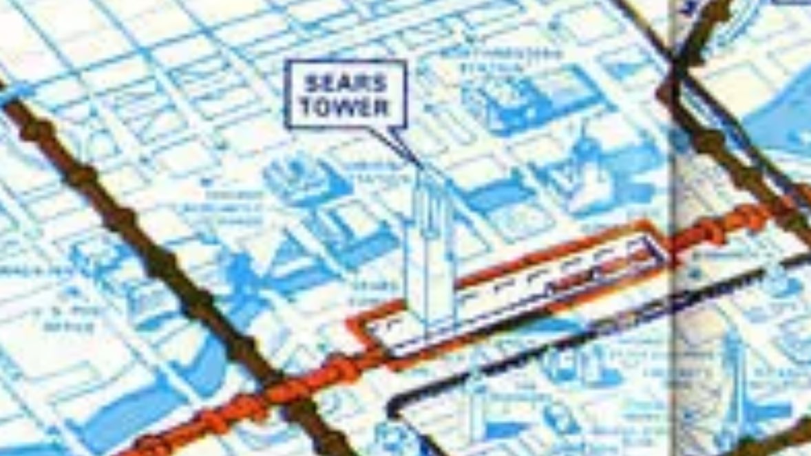 when the sears tower (tallest building on earth from the 70s-90s) was under construction, its basement was allegedly built to connect to a new subway station and line that were never finished. you can find some plans of it online but i need to find out if anything’s still there