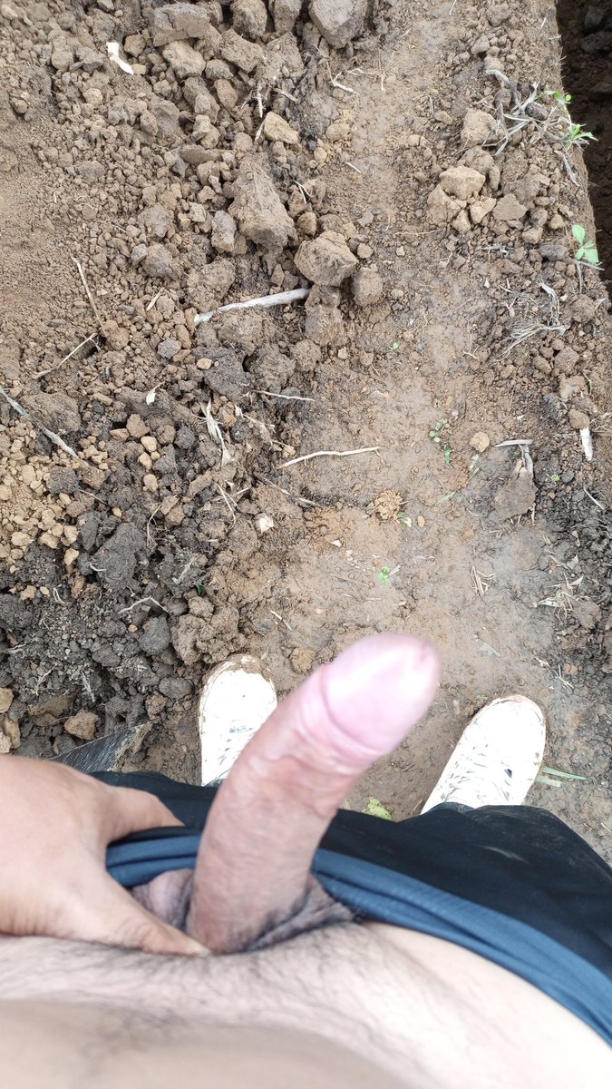 esta blandita la tierra para plantar yuca, más con esta lluvia