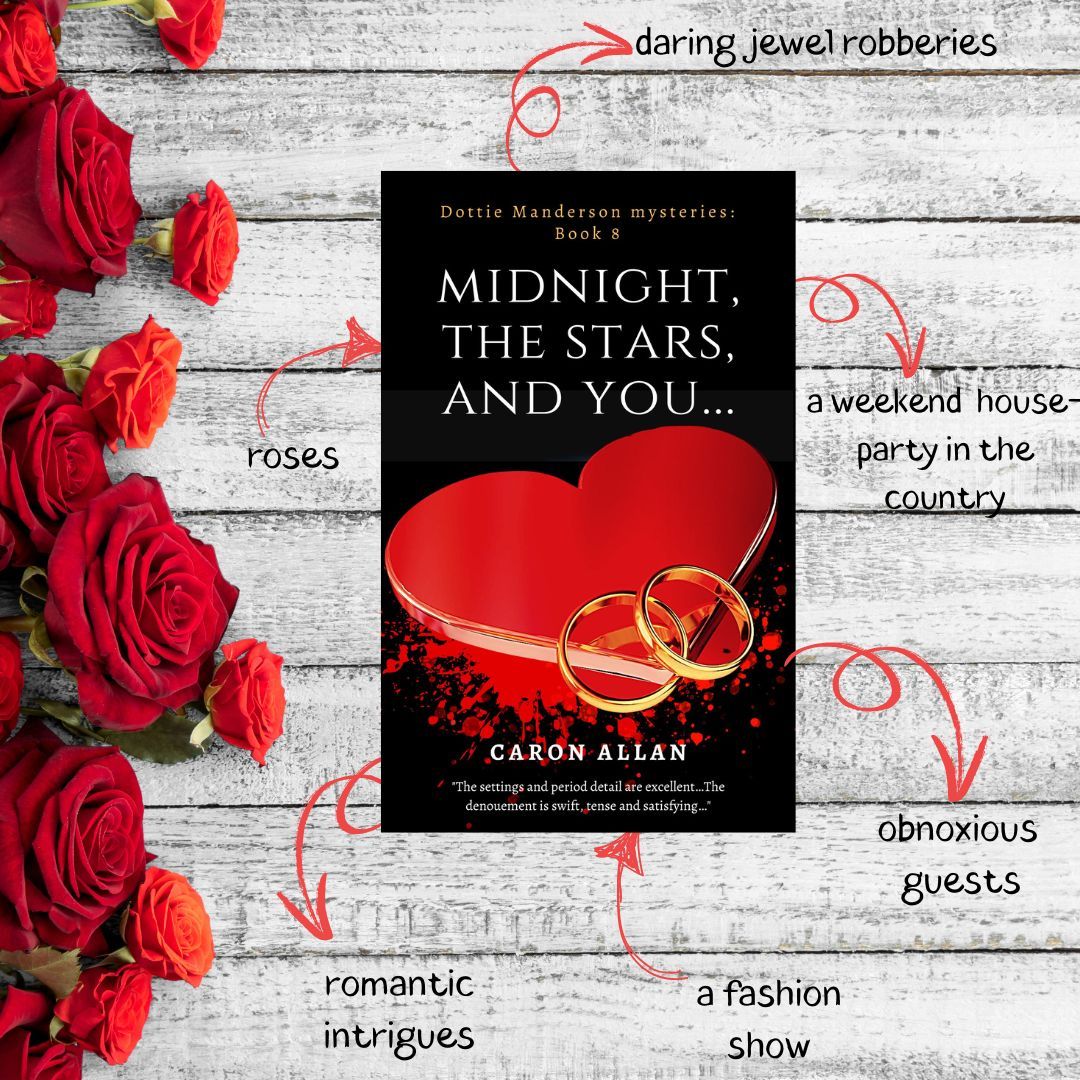 Now available for pre-order:
Midnight, the Stars and You: Dottie Manderson mysteries book 8
#cozymysteries #Kindle #amateurdetective #mysterybooks
amazon.com/dp/B0F9PWCRVK